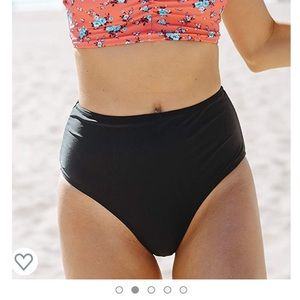 High Waisted Swim Bottoms